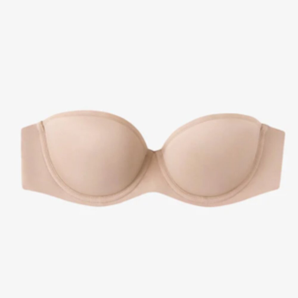 NWT ThirdLove 24/7 Classic Strapless Bra Taupe Size 32B